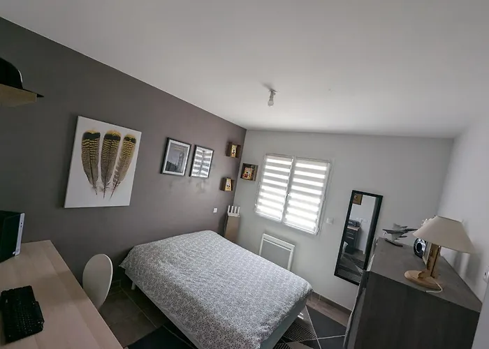 La Maison Du Soleil & Du Calme Centre-ville A Pied Parking Prive A ! 빌라 님